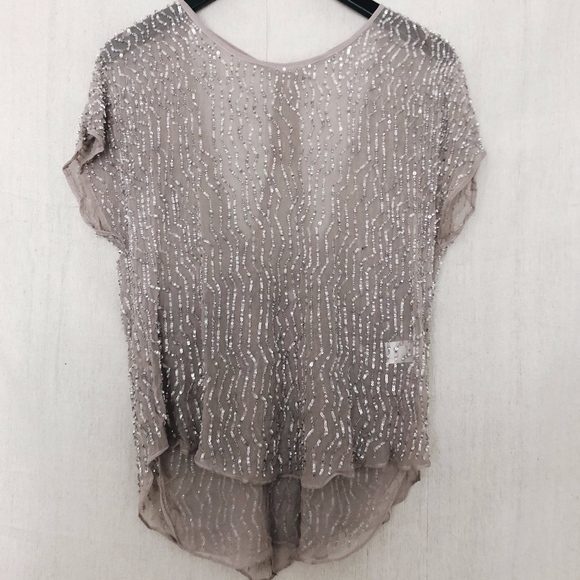 Parker Gray Hazel Short Sleeve Top - Picture 2 of 5